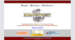 Desktop Screenshot of burgenwelt.de